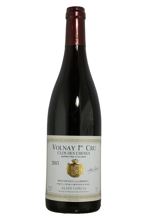 Alain Corcia Volnay 1er cru Les Clos du Chene - 2003 (750ml)