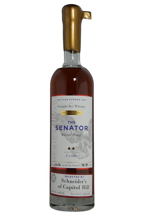 Senator 6Yr. Rye Schneider's Barrell Pick 116.76 Proof (750ml)