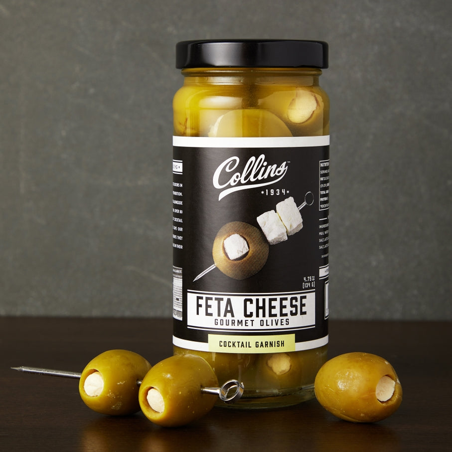 Collins Feta Cheese Gourmet Olives 5oz