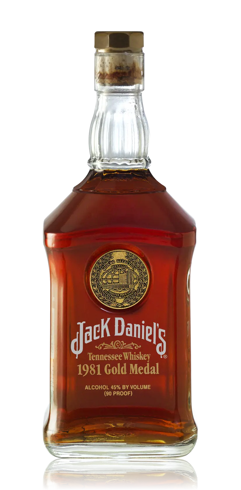Jack Daniel's Gold Medal Series 1981 Bottle No. 7 with Box and Tag - 2006 Release (1L)