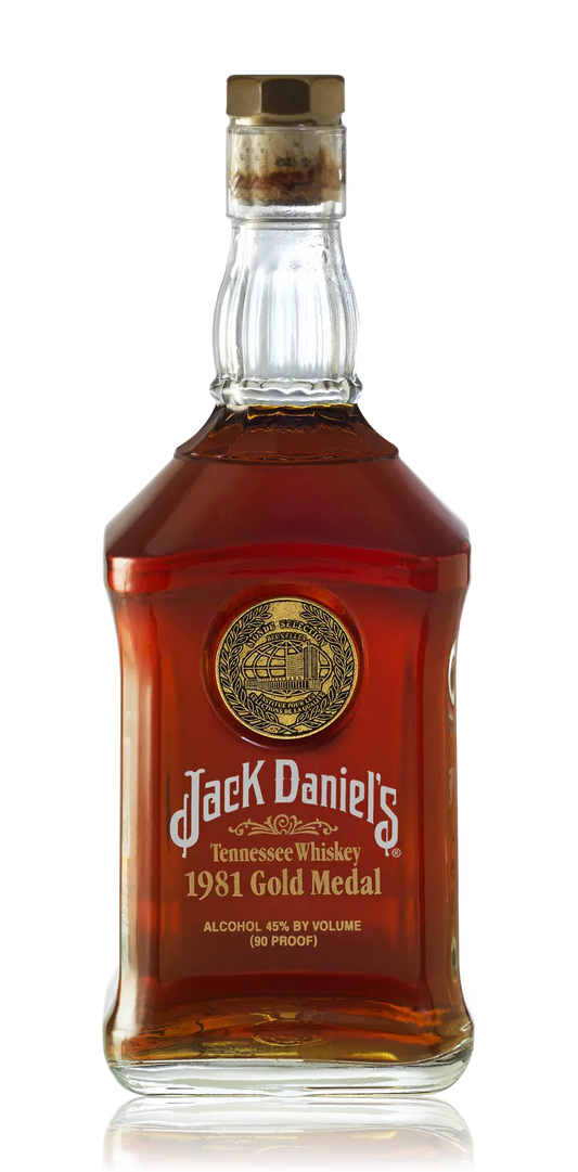 Jack Daniel's Gold Medal Series 1981 Bottle No. 7 with Box and Tag - 2006 Release (1L)