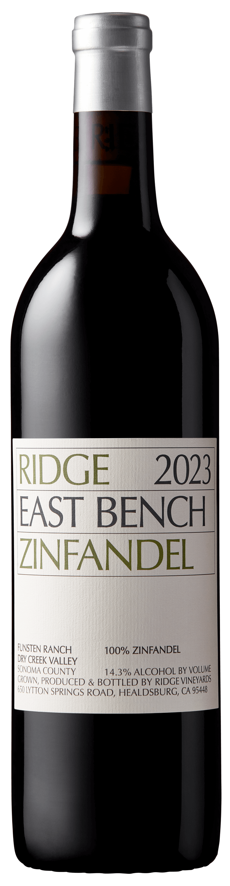Ridge East Bench Dry Creek Valley Zinfandel - 2023 (750ml)