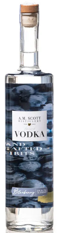 A.M. Scott Distillery Blueberry Vodka (750ml)