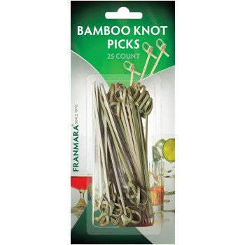 Franmara Bamboo Knot Picks 25ct (NA-Weighted)