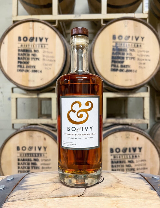 Bo & Ivy Straight Bourbon whiskey (750ml)