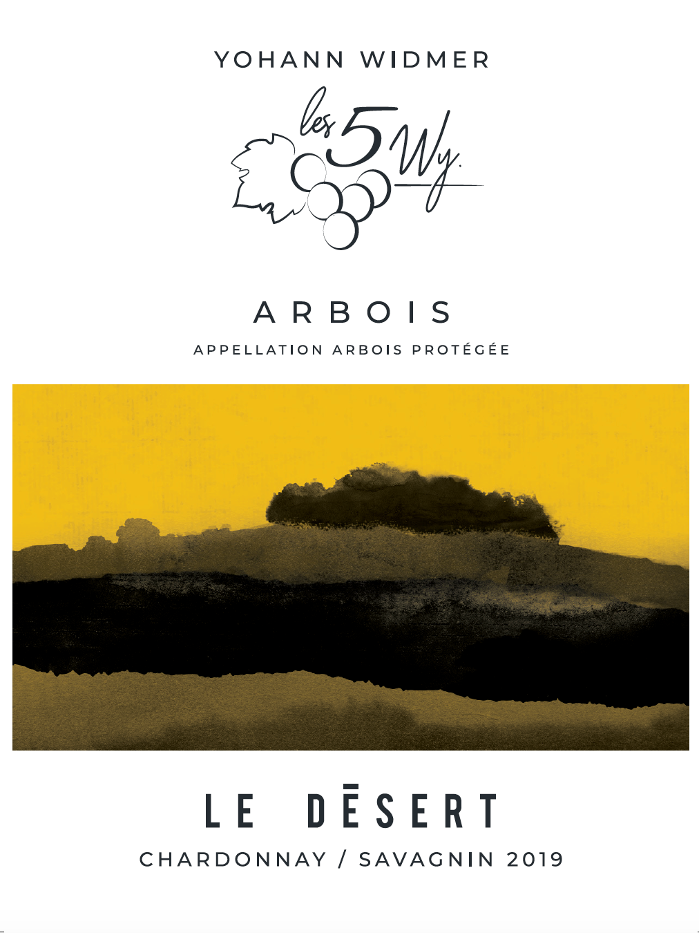 Domaine Les 5 Wy Le Desert Chardonnay/Savagnin - 2018 (750ml)