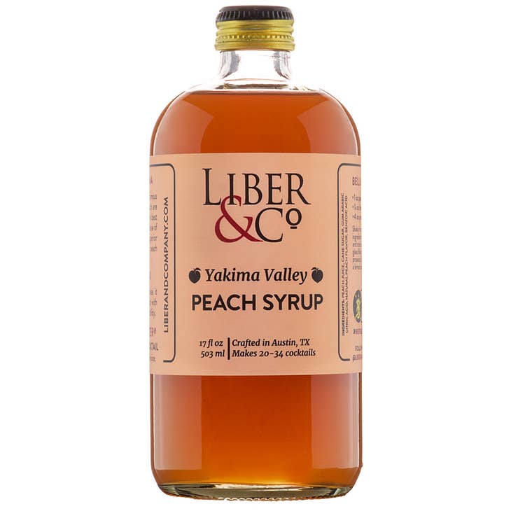 Liber & Co Yakima Valley Peach Syrup - (9.5oz Btl)