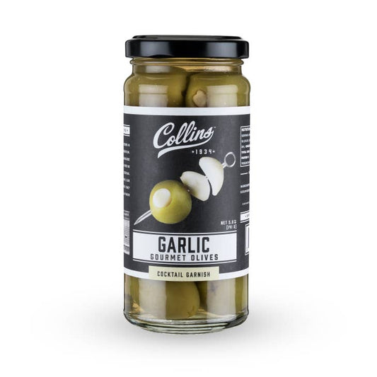 Collins Garlic Cocktail Olives (4.5oz)