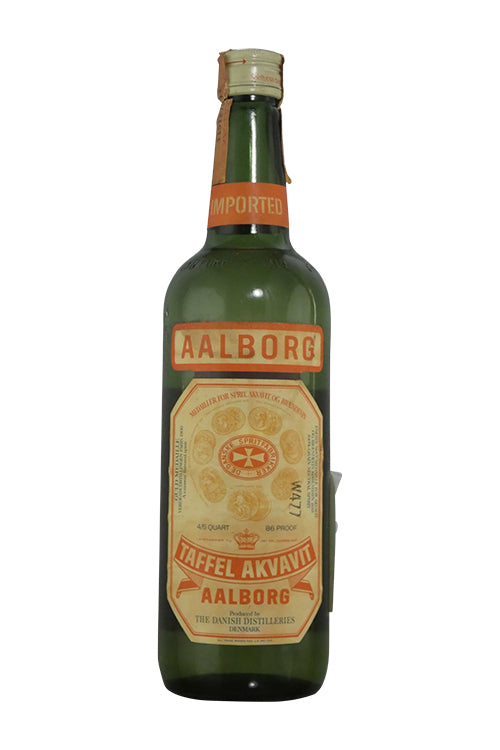 Aalborg Akvavit Taffel 1970's bottling (750ml)