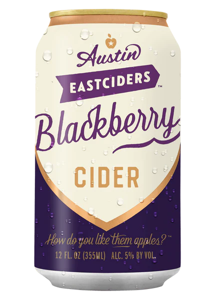 Austin East Blackberry Cider (12oz Can 6 Pk)