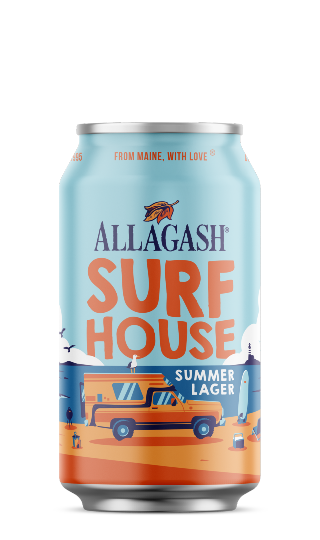 Allagash Surf House Lager(12oz Can 6pk)