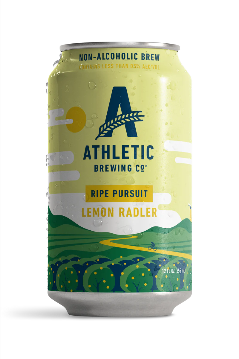 Athletic Brewing Ripe Pursuit Lemon Raddler