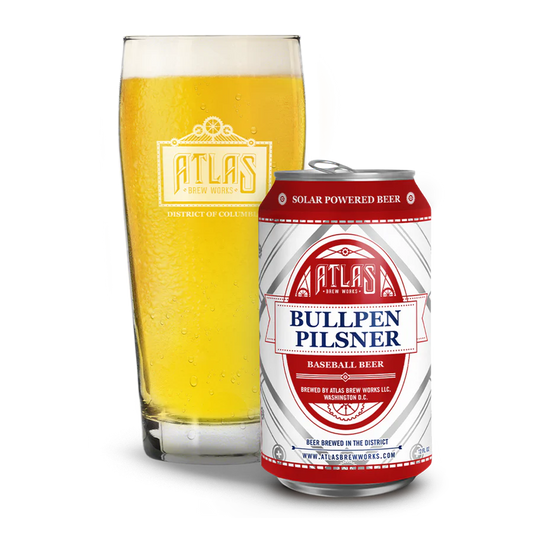 Atlas Bullpen Pilsner (19.2oz Can)