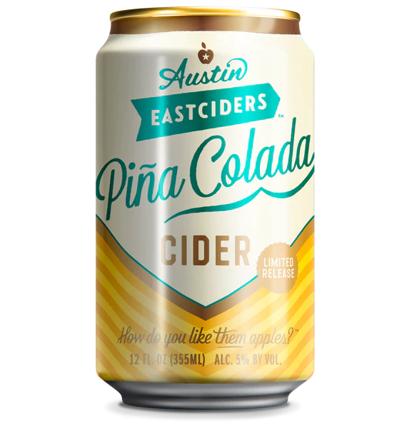 Austin East PinaColada Cider (12oz Can 6 Pk)