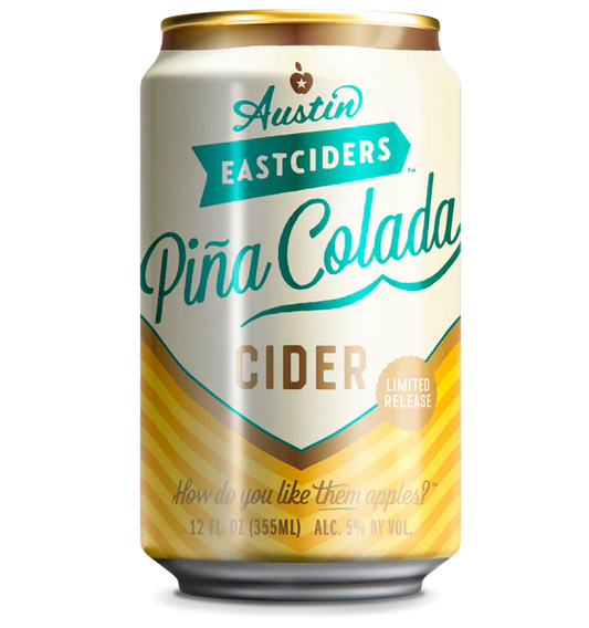 Austin East PinaColada Cider (12oz Can 6 Pk)