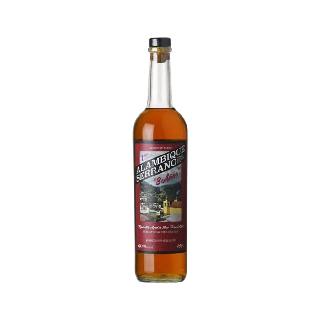 Alambique Serrano 3 Anos Rum (700ml)