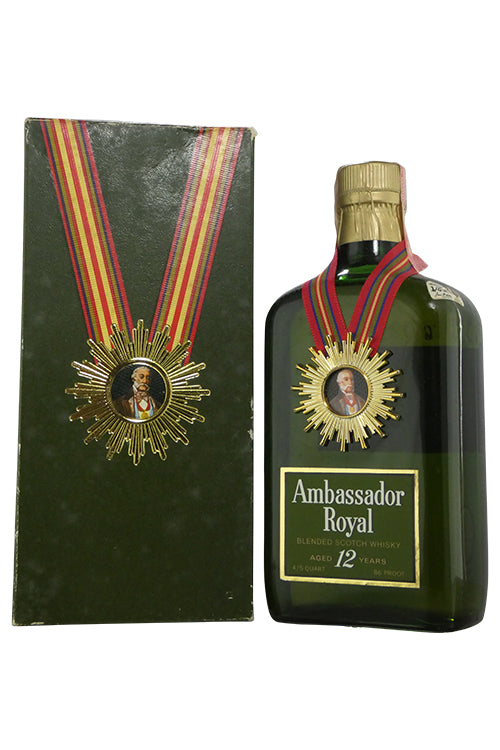 Ambassador Royal 12 Year Old Blended Scotch Whisky 1970's bottling (750ml)