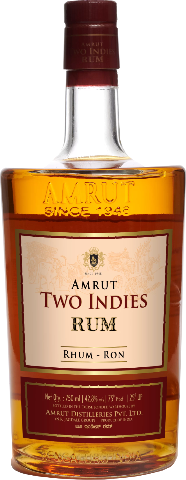 Amrut Old Port Two Indies Rum (750ml)