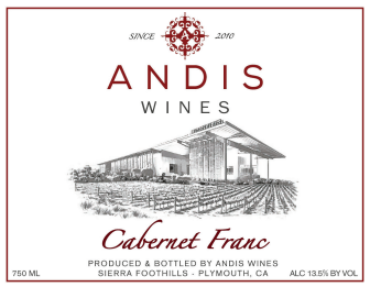 Andis Cabernet Franc Sierra Foothills - 2023 (750ml)