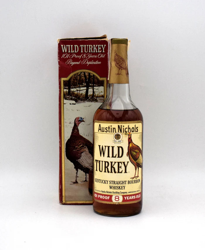 Austin Nichols Wild Turkey 101 Proof 8-year 1986 In-Box (750ml)