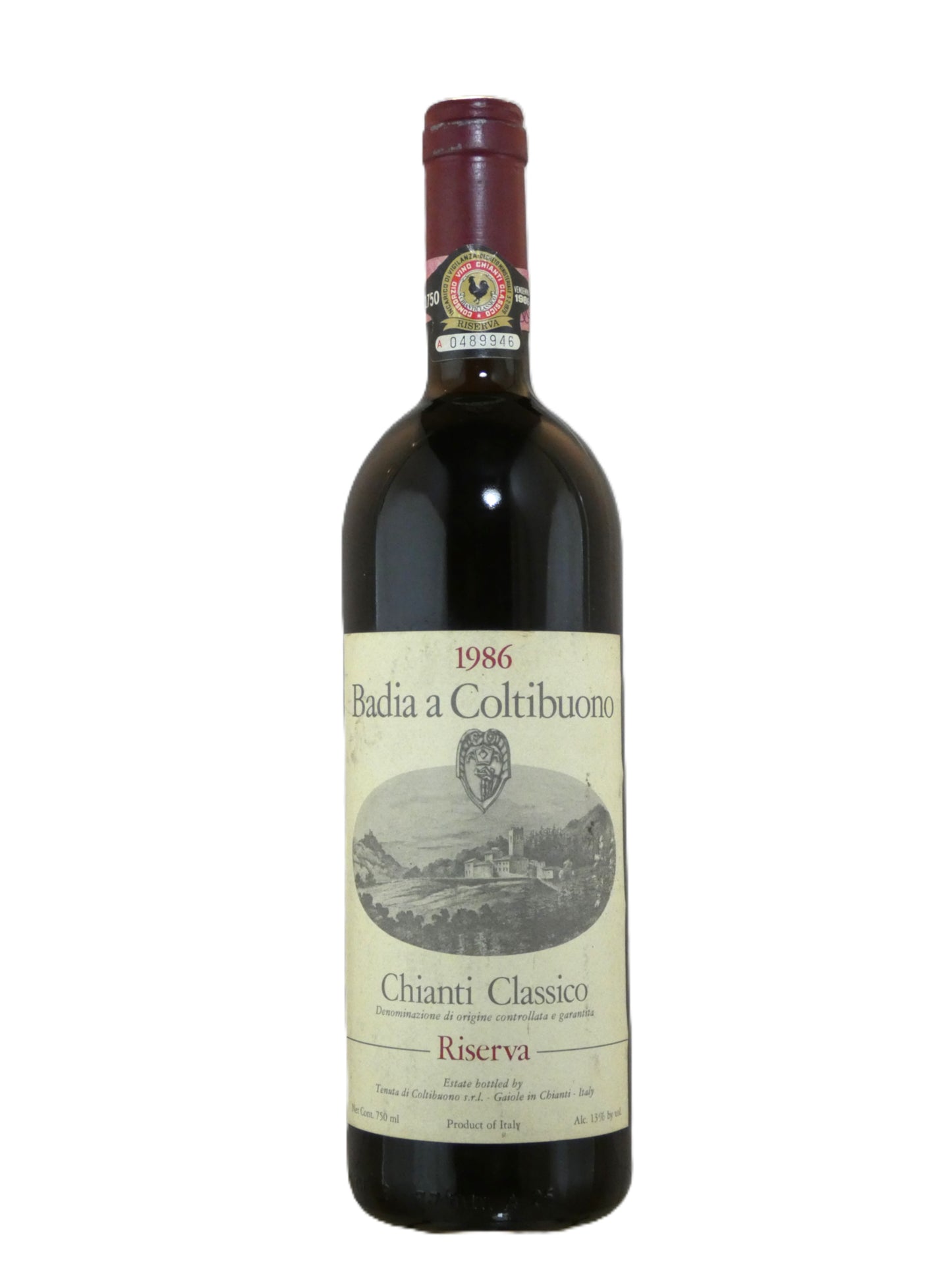 Badia A Coltibuono Chianti Classico Riserva - 1986 (750ml)