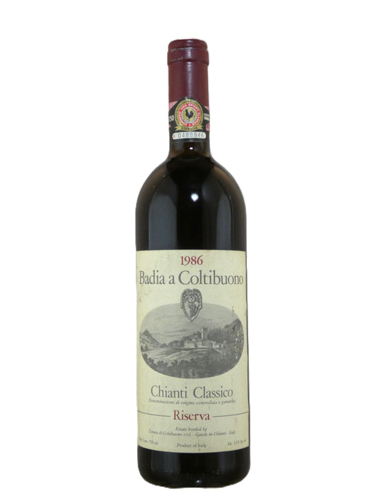 Badia A Coltibuono Chianti Classico Riserva - 1986 (750ml)