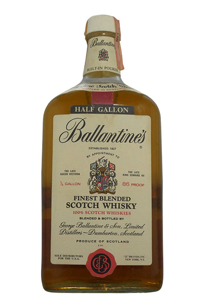 Ballantines Scotch 1970's (1.75 L) – Cellar.com