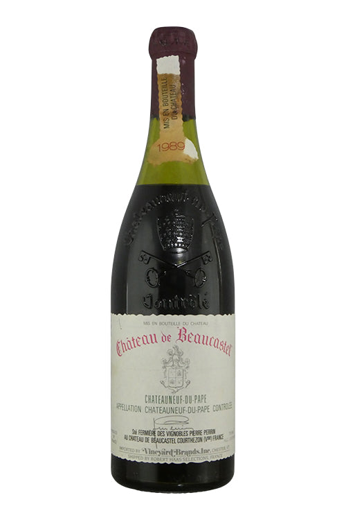 Beaucastel Châteauneuf-du-Pape 1989 High Shoulder Fill