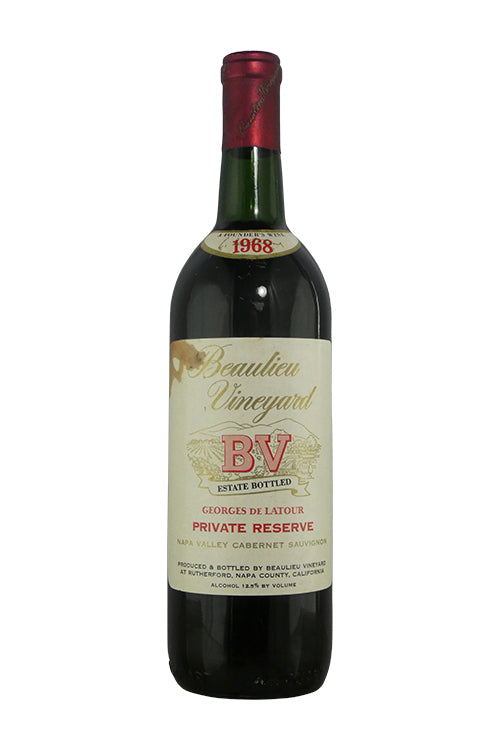 Beaulieu Vineyards Georges de Latour Private Reserve Cabernet Sauvignon - 1968 (750ml)