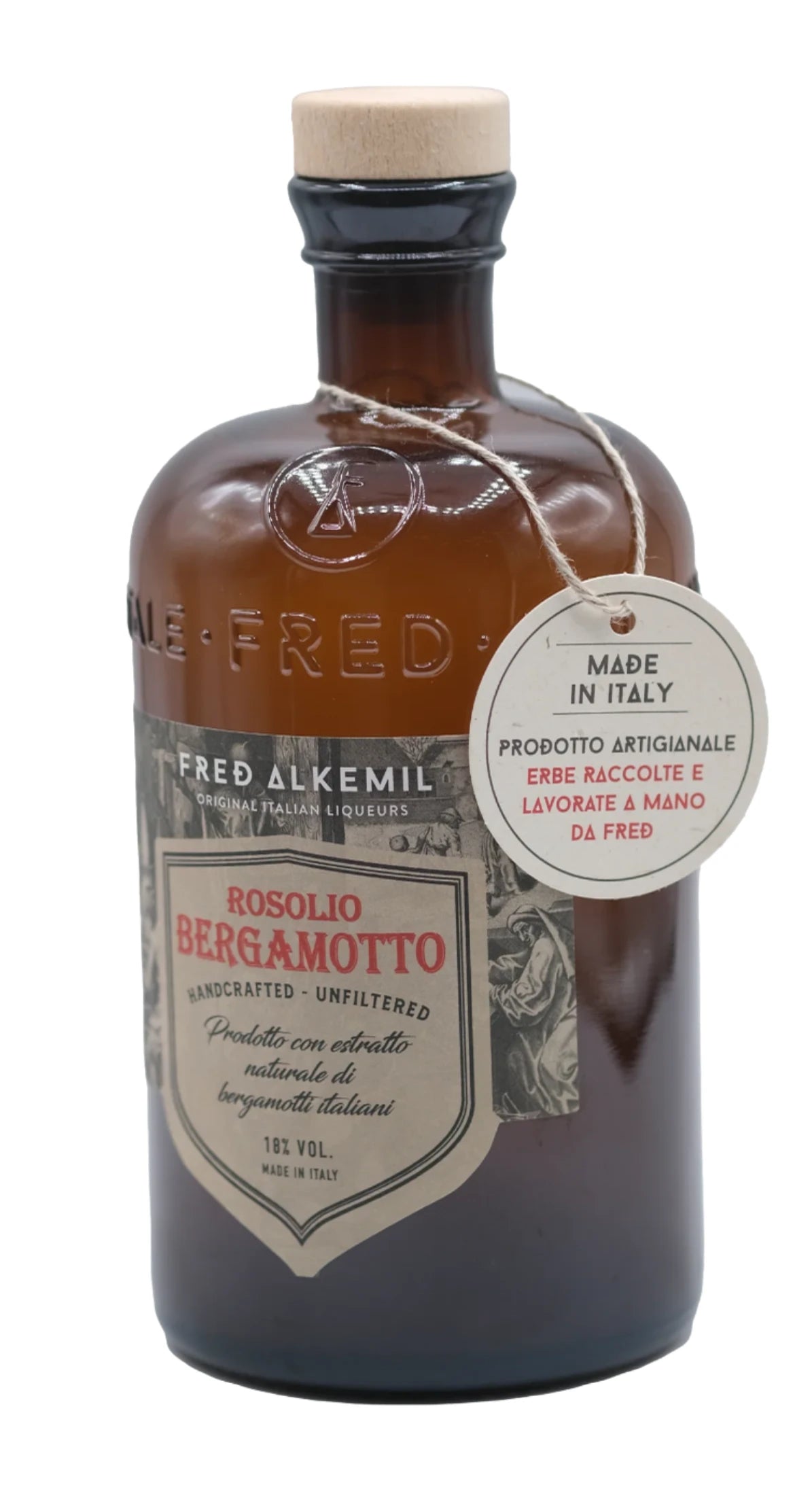 Fred Alkemil Rosolio Bergamotto Liquer (750ml)