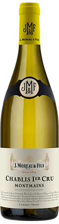 J. Moreau & Fils Chablis Montmains 1er Cru - 2018 (750ml)