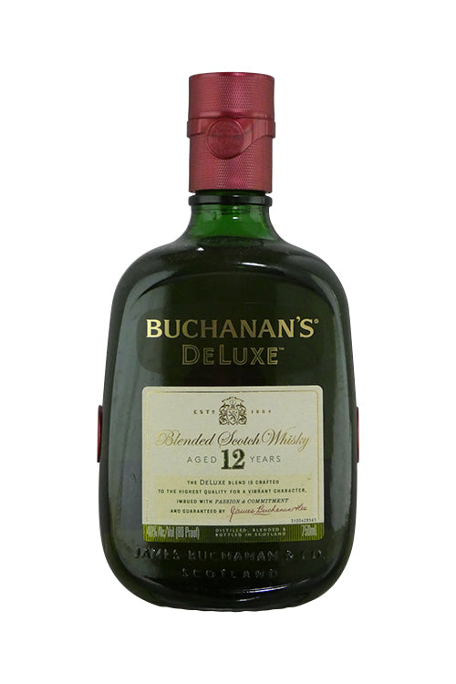 Buchanan's De Luxe 12 Year Old Blended Scotch (750ml)