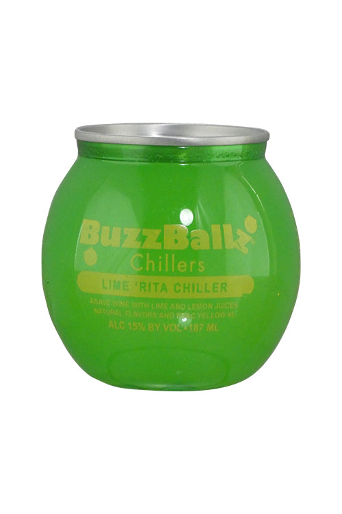 buzzballz chillers lime 'rita chiller wine based cocktail (187ml)