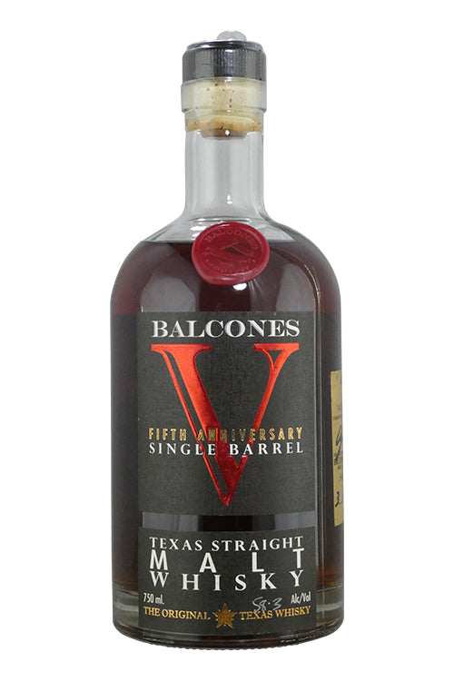 Balcones Fifth Anniversary Single Barrel Malt Whisky 2013 (750ml)