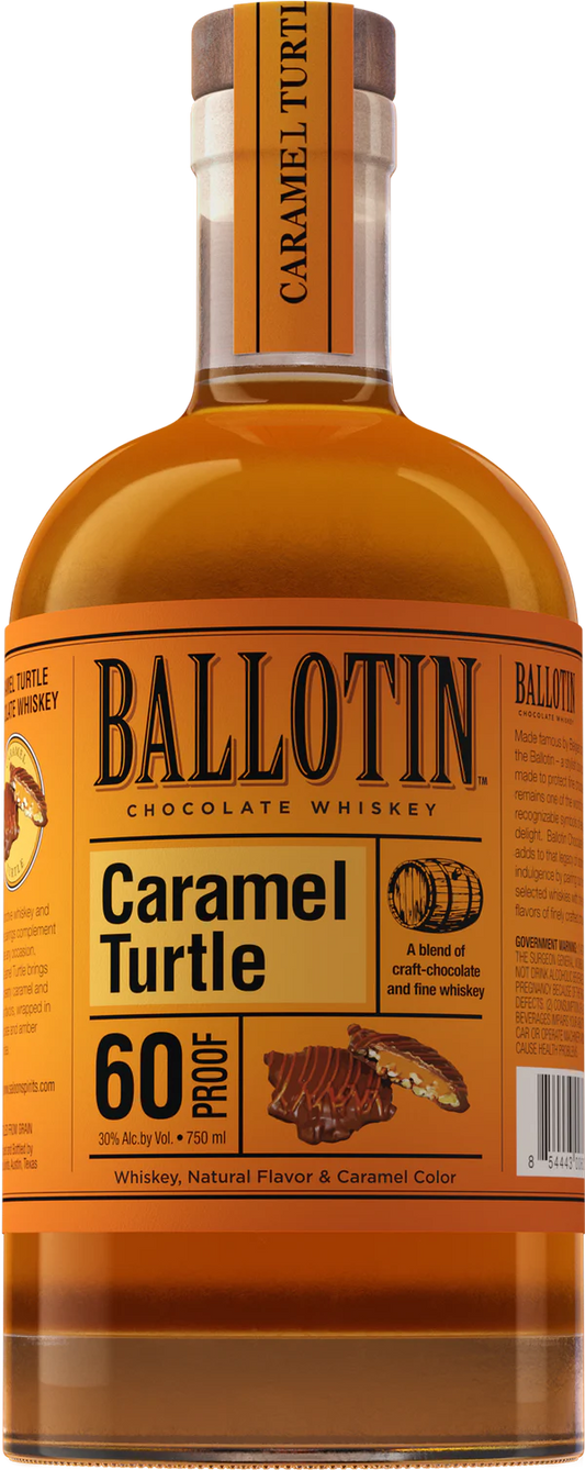 Ballotin Caramel Turtle Whiskey (750ml)