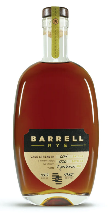 Barrell Rye Batch 004 115.7 Proof - (750ml)