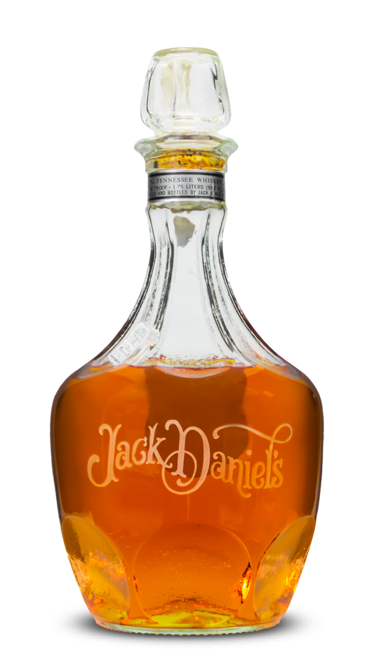 Jack Daniel's Belle of Lincoln Decanter with Tag & Certificate - 1979 Release - Low Fill (1.75L)