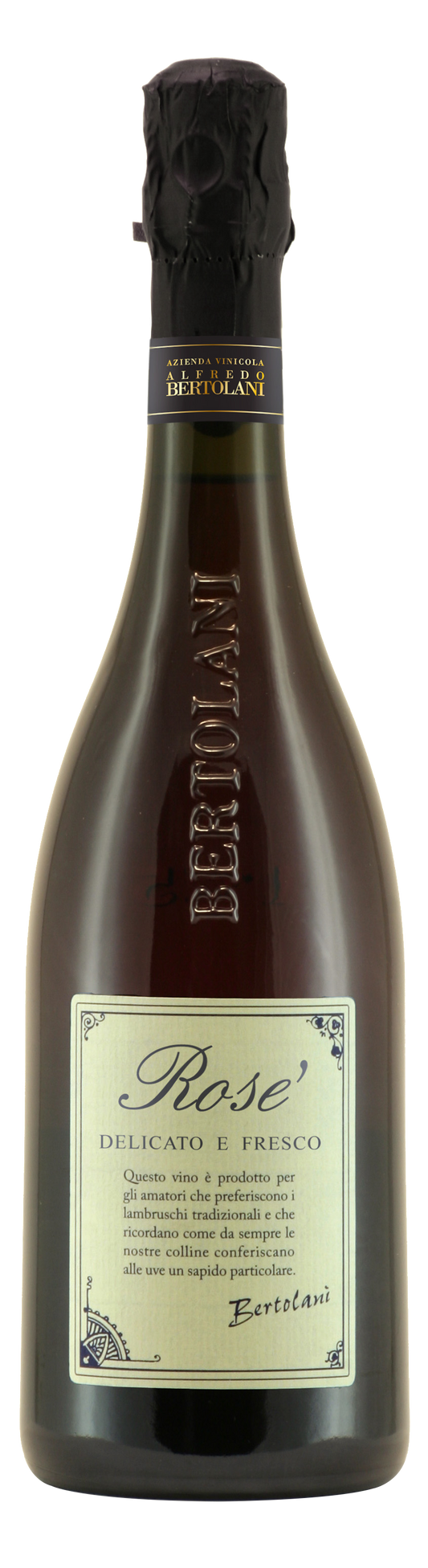 Alfredo Bertolani Lambrusco Reggiano Rose Dry "Delicato e Fresco" - NV (750ml)