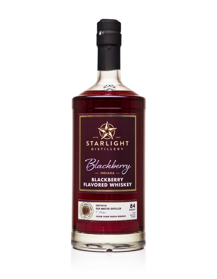Starlight Distillery Huber's Blackberry Whiskey (750ml)