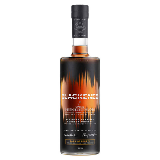 Blackened x Wes Henderson Kentucky Straight Bourbon Whiskey (750ml)