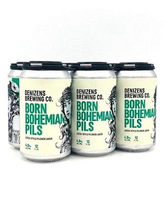 Denizen's Born Bohemian Pilsner (12oz Can 6Pk)