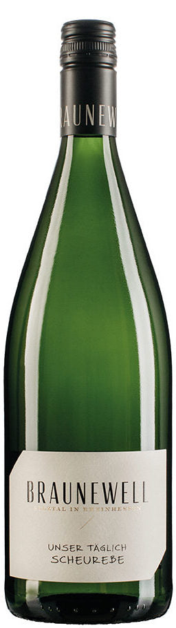 Braunewell 'Unser Taglich' Scheurebe Halbtrocken  - 2023 (1 Liter)