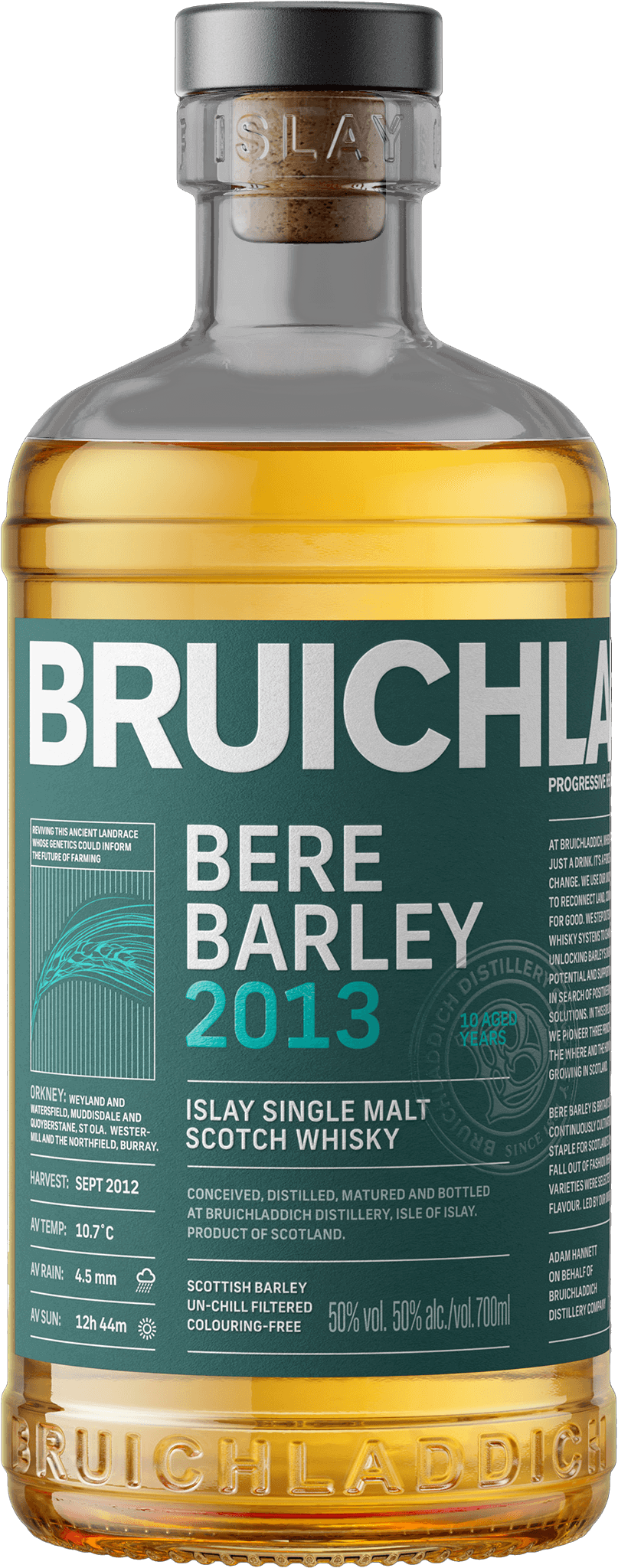 Bruichladdich Bere Barley 2013 50 ABV (750ml)