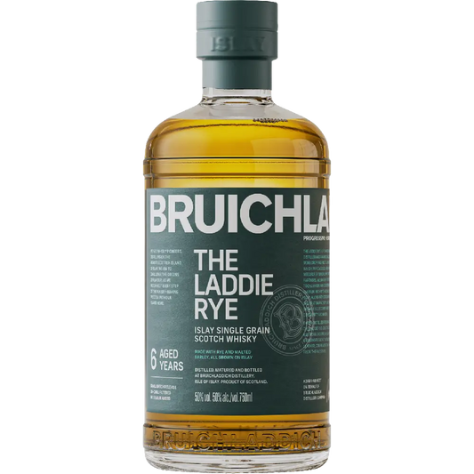 Bruichladdich The Laddie Scottish 6-Year Rye Whisky 2nd edition (750ml)
