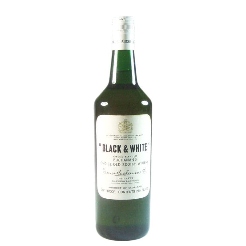 Buchanan's Black & White 1960's bottling (750ml)