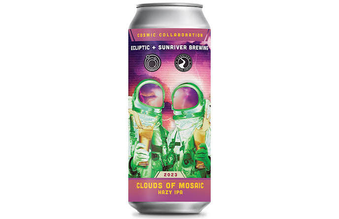 Costal Fermentory Ecliptic Mosaic IPA(16oz Can 4pk)