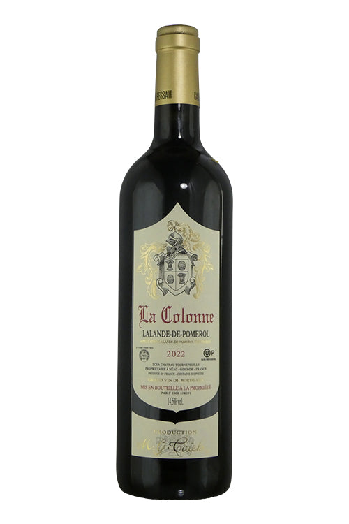 Chateau la Colonne Lalande de Pomerol Kosher (Mevushal) -2022 (750ml)