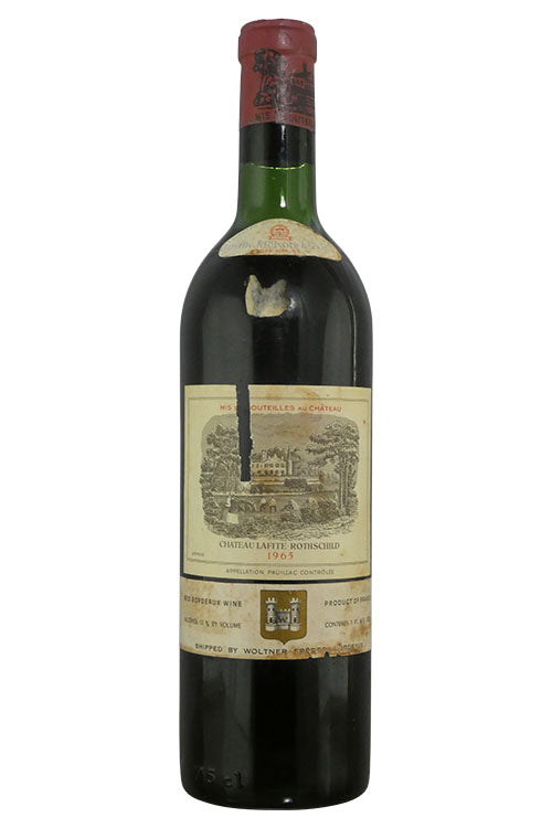 Chateau Lafite Torn Label  - 1965 (750ml)