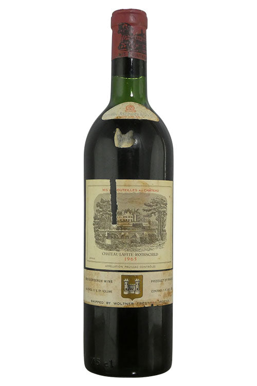 Chateau Lafite Torn Label  - 1965 (750ml)