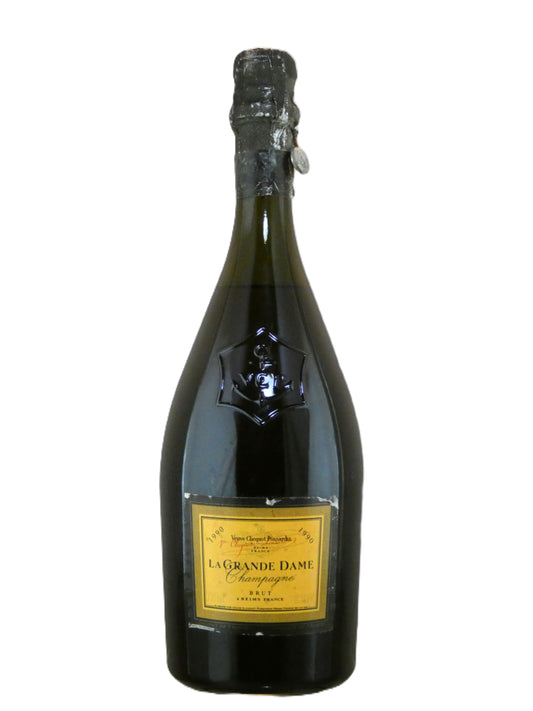 Clicquot La Grande Dame Damaged Label - 1990 (750ml)